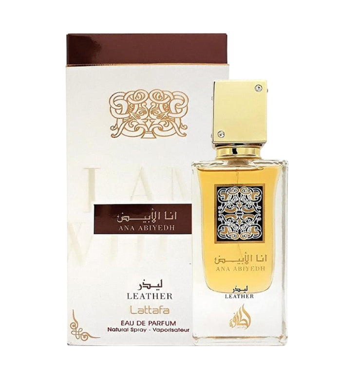 Lattafa Ana Abiyedh Leather EDP 100ml