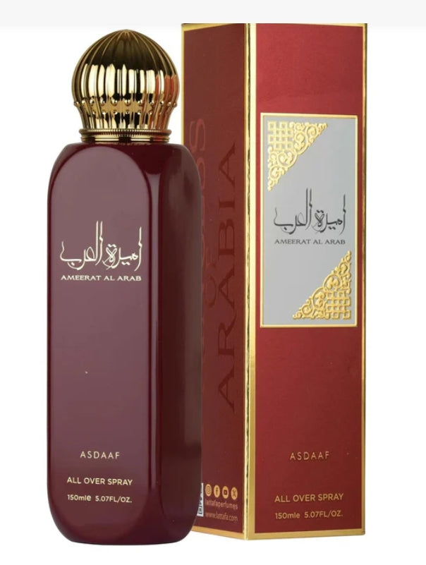 Ameerat Al Arab All Over Spray 150ml – Lattafa